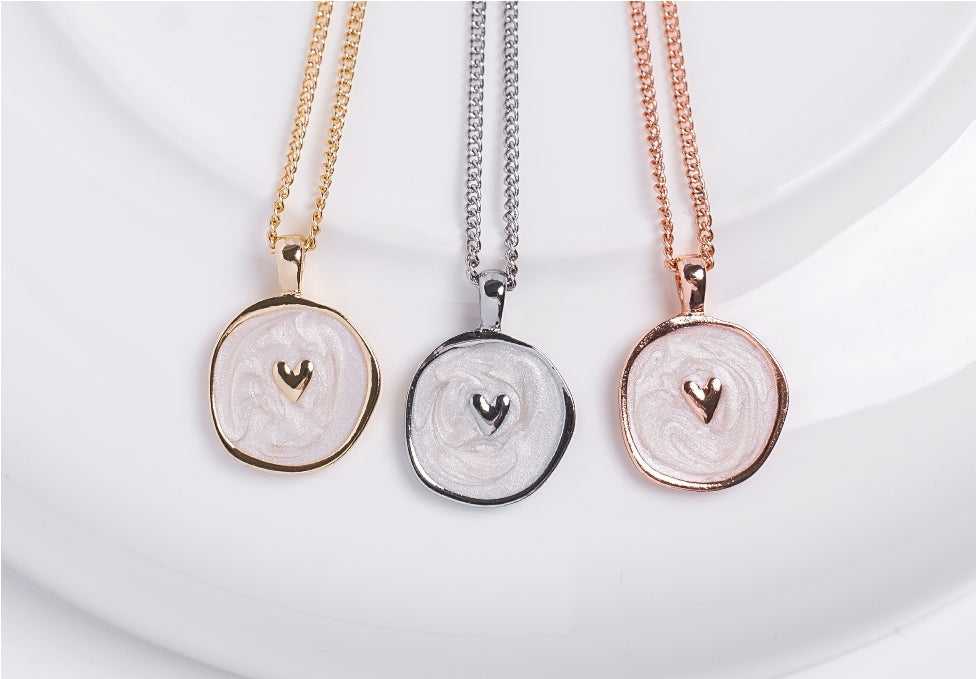 Perfectly-Imperfect Heart Necklace