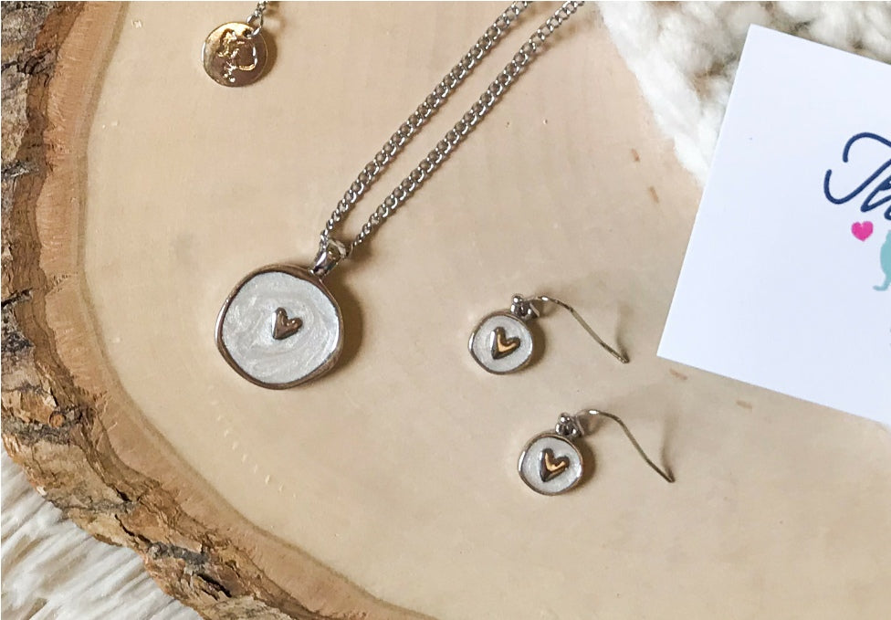 Perfectly-Imperfect Heart Necklace
