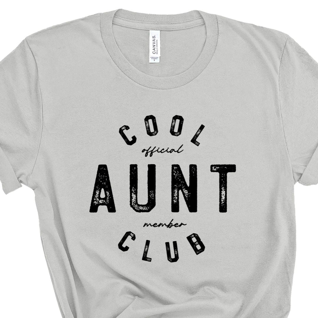 Cool Aunt Club Tee - Main Image