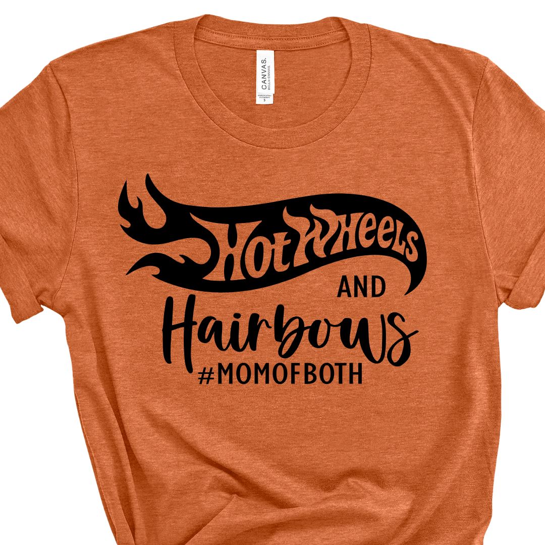 Hotwheels & Hairbows Tee