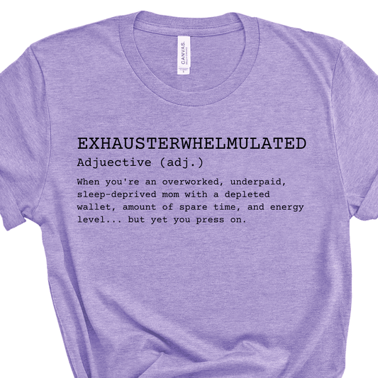 Exhausterwhelmulated Tee