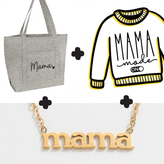FREE Mom Sweater & Mama Tote & Necklace