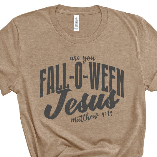 Fall-O-Ween Jesus Tee / Sweater
