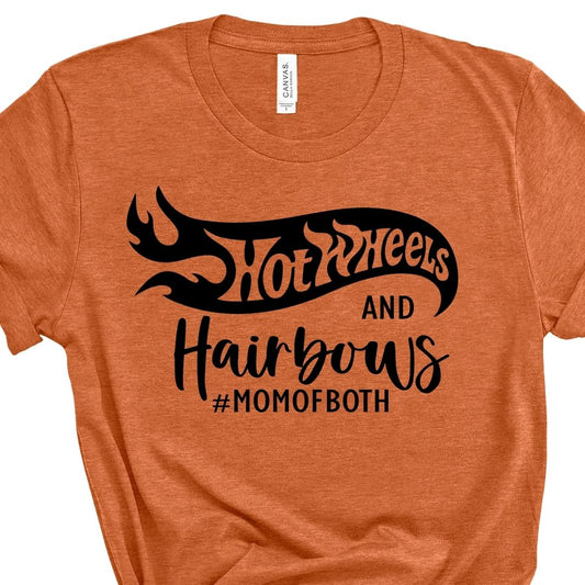Hotwheels & Hairbows Tee